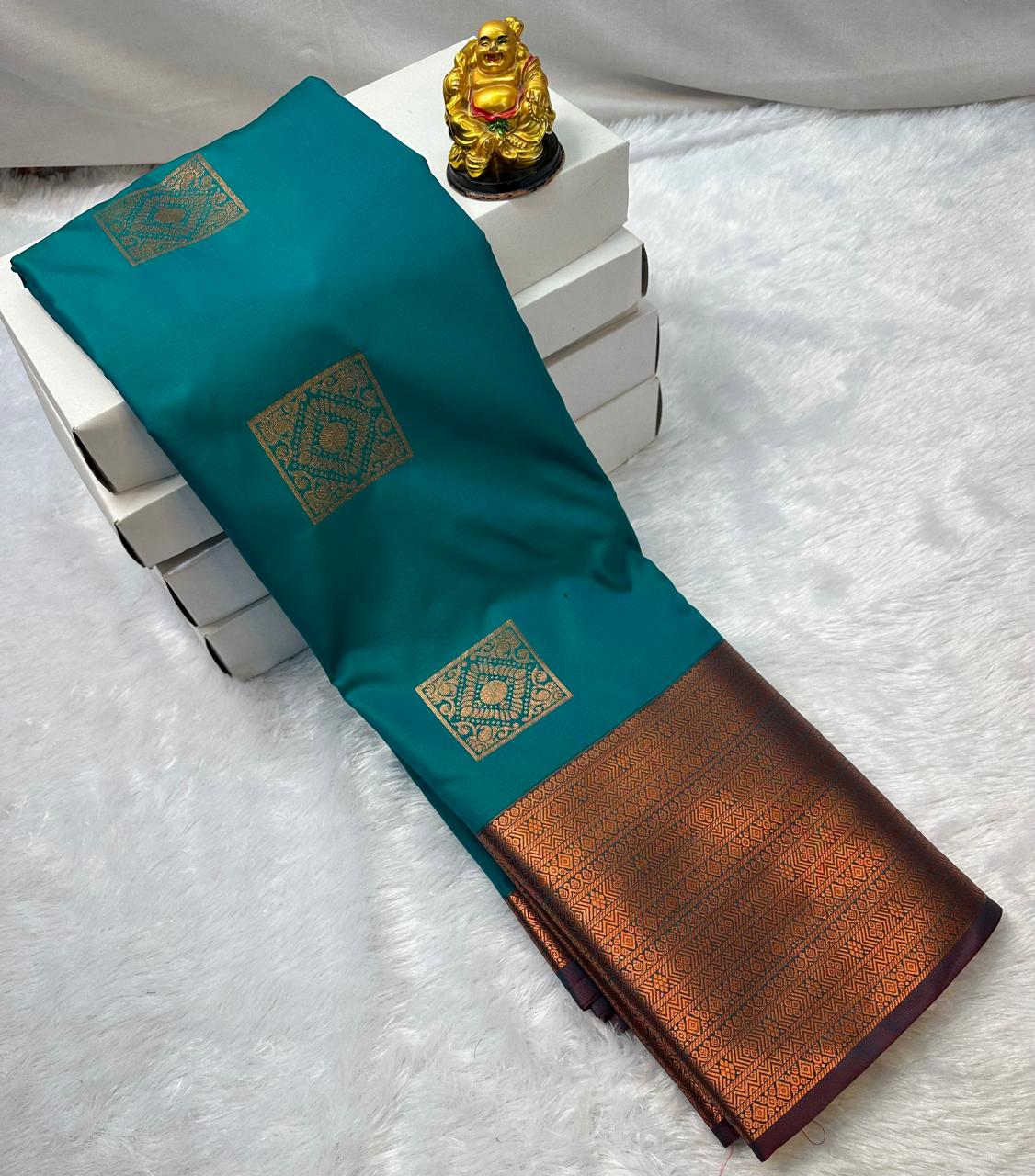 Kanchipuram Bridal Wedding Silk Saree