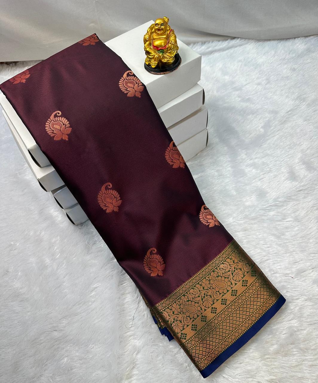 Kanchipuram Bridal Wedding Silk Saree